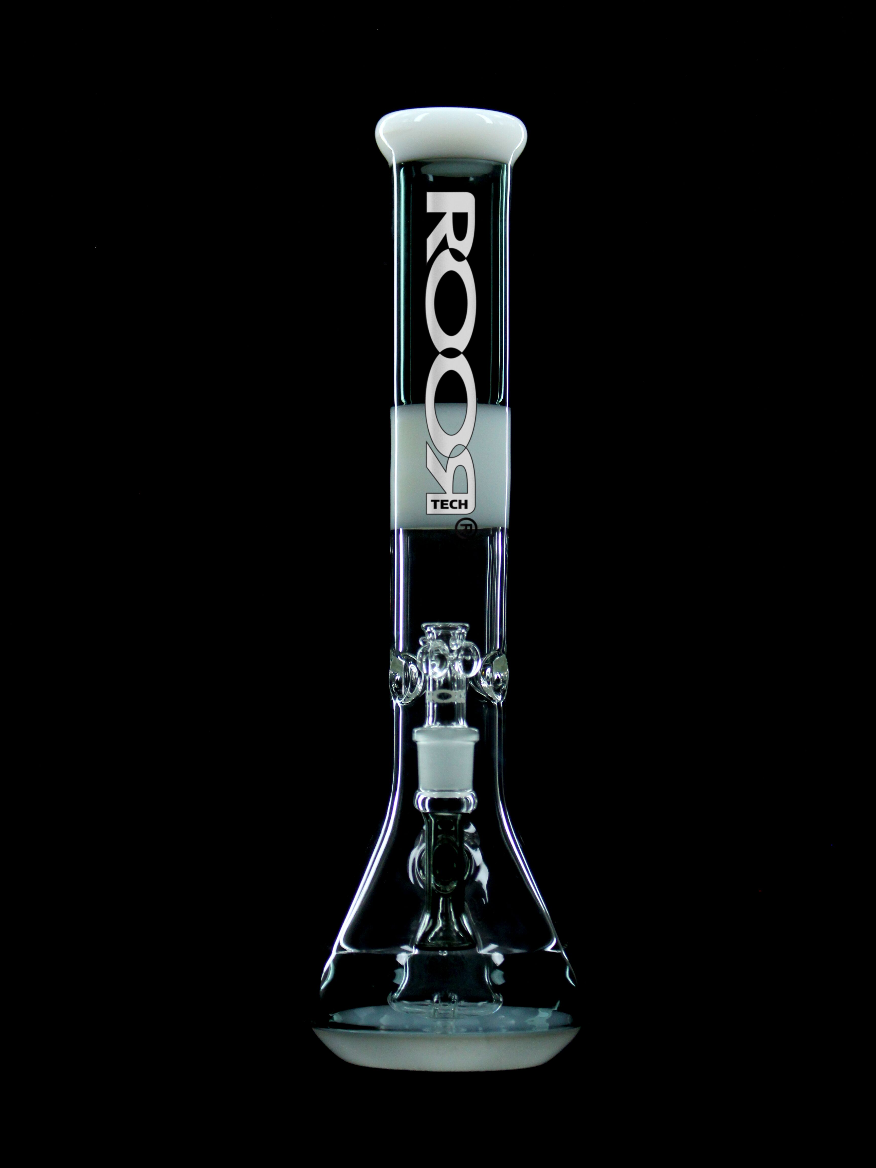 ROOR® Tech <br>Fixed 14" 50x5 Beaker<br>Smokey Grey & White