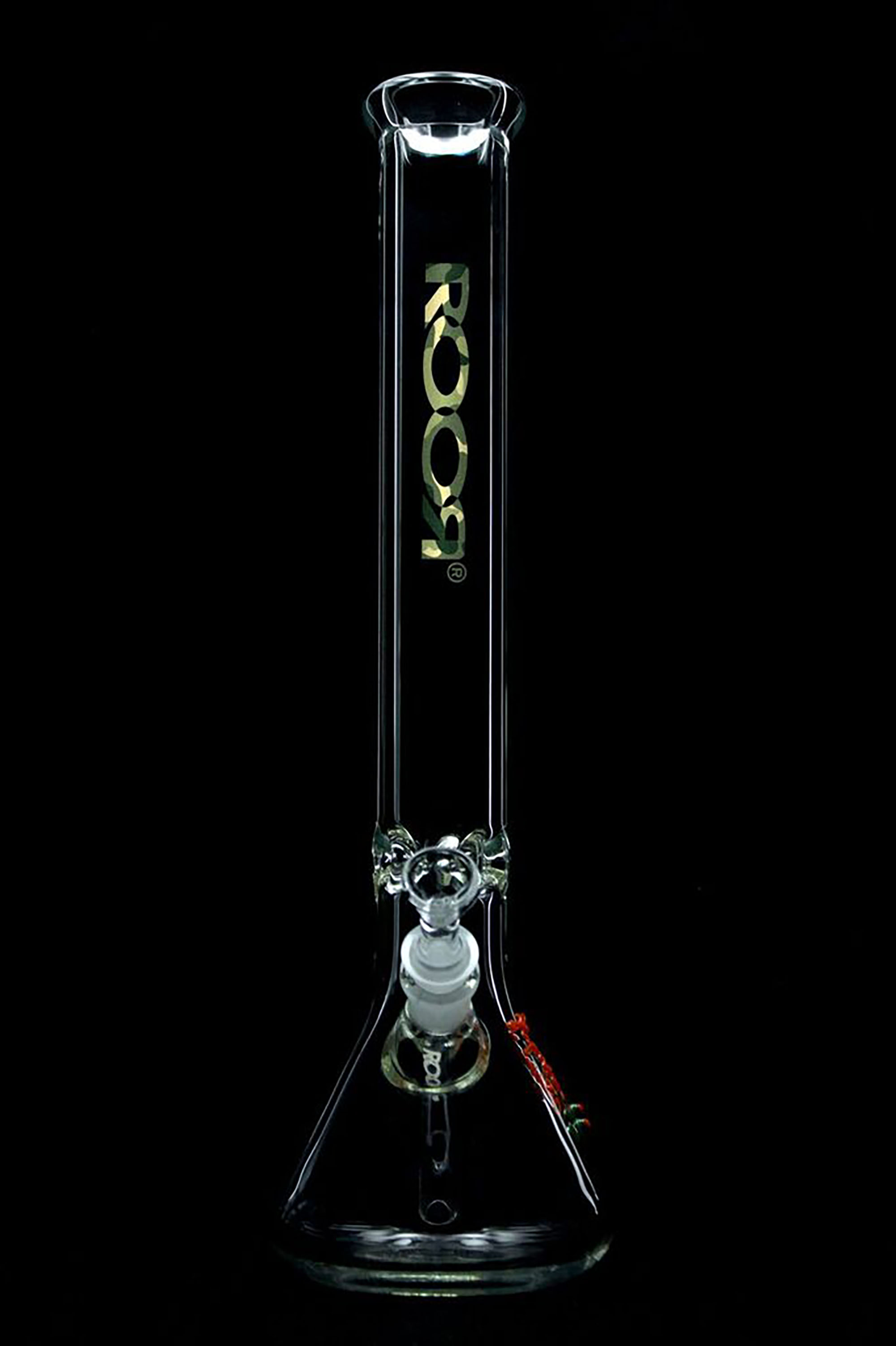 ROOR Custom 18 Beaker Color Changing Water Pipe - Silver Fumed - It's 4:20  Somewhere