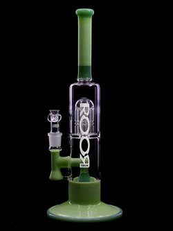 ROOR® Tech Fixed<br>14” Stemless Bubbler<br>Milky & Mint